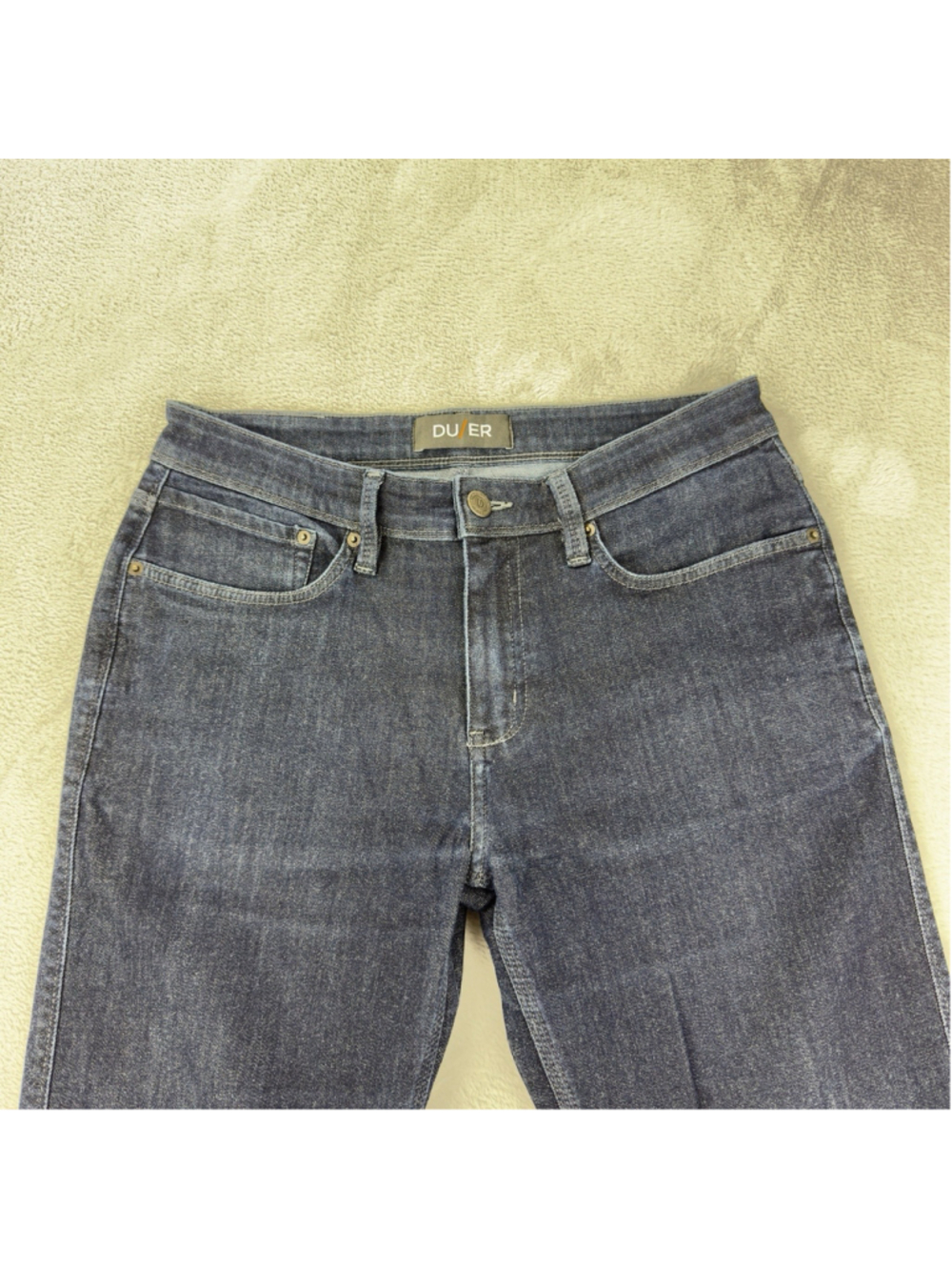 DU/ER Mens Size 32x30 Slim Fit Denim Jeans - Picture 3 of 12